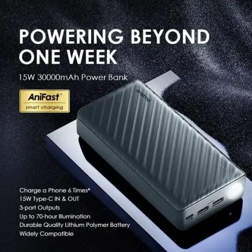 Oraimo 30000mAh Power Bank
