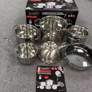 Zepter 12-Piece Cookware Set 1810 Stainless Steel